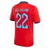 Engeland Jude Bellingham #22 Voetbalkleding Uitshirt WK 2022 Korte Mouwen
